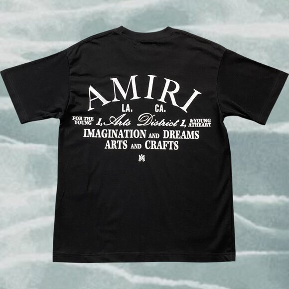 Amiri Men's Black Short Sleeve - Picture 2 of 3